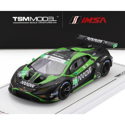 TRUESCALE LAMBORGHINI HURACAN GT3 EVO2 TEAM FORTE RACING N 78 24h DAYTONA 2023 MARCO MAPELLI - LORIS SPINELLI - BENJAMIN HITES -
