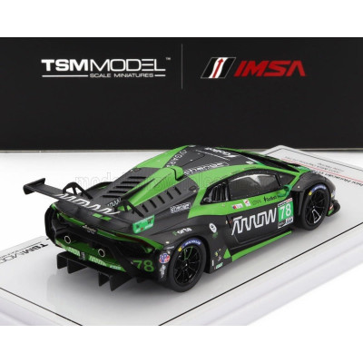 TRUESCALE LAMBORGHINI HURACAN GT3 EVO2 TEAM FORTE RACING N 78 24h DAYTONA 2023 MARCO MAPELLI - LORIS SPINELLI - BENJAMIN HITES -
