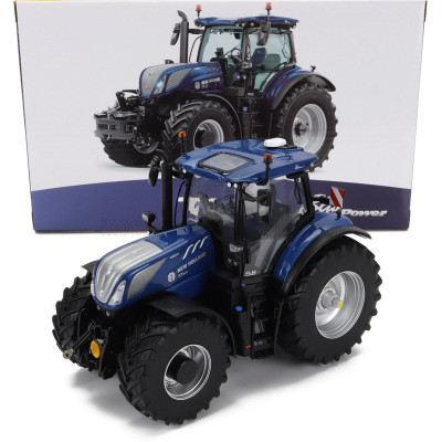UNIVERSAL HOBBIES NEW HOLLAND T7.300 TRACTOR BLUE POWER 2020 - BLUE MET 1/32