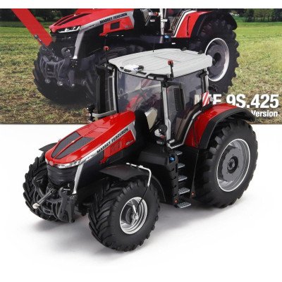 UNIVERSAL HOBBIES MASSEY FERGUSON MF9S.425 TRACTOR 2022 - RED BLACK 1/32