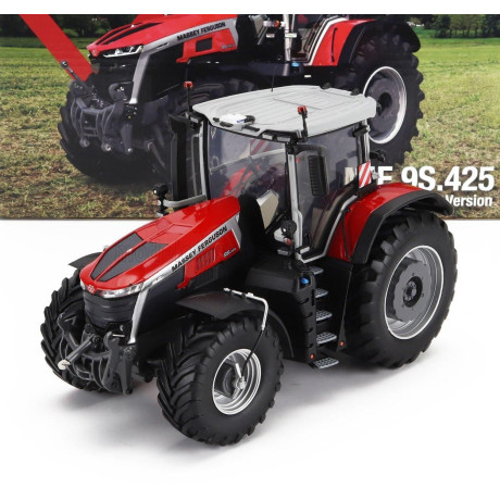 UNIVERSAL HOBBIES MASSEY FERGUSON MF9S.425 TRACTOR 2022 - RED BLACK 1/32