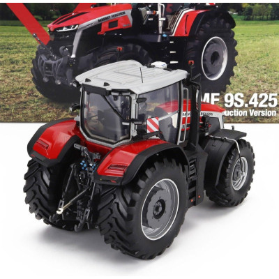 UNIVERSAL HOBBIES MASSEY FERGUSON MF9S.425 TRACTOR 2022 - RED BLACK 1/32