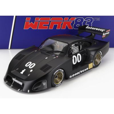 WERK83 PORSCHE 935 K4 TURBO TEAM INTERSCOPE RACING N 00 IMSA 1981 D.ONGAIS - MATT BLACK 1/18