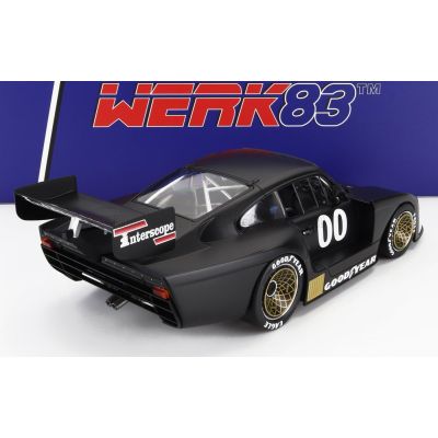 WERK83 PORSCHE 935 K4 TURBO TEAM INTERSCOPE RACING N 00 IMSA 1981 D.ONGAIS - MATT BLACK 1/18