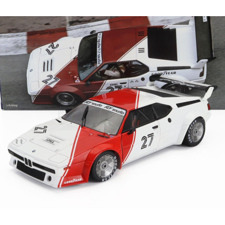 WERK83 BMW M1 M88 3.5L TEAM BMW MOTORSPORT N 27 PROCAR SERIES SEASON 1980 ALAN JONES - WHITE RED 1/18