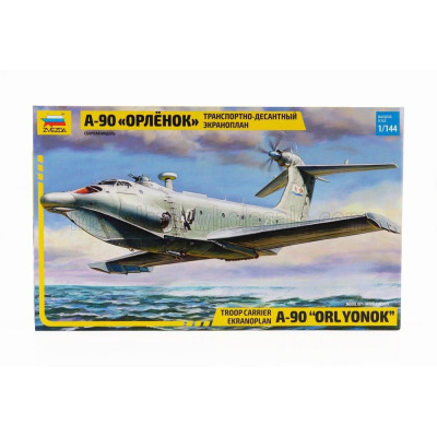 ZVEZDA ALEKSEEV A-90 ORLYONOK AIRPLANE MILITARY 1990 1/144