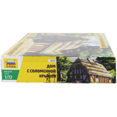 ZVEZDA ACCESSORIES MEDIEVAL HOUSE 1500 1/72