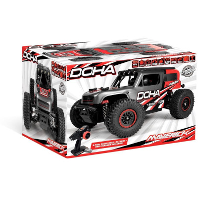 Maverick Doha 1/20 4WD Electric Truck - Červený