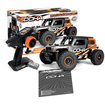 Maverick Doha 1/20 4WD Electric Truck - Oranžový