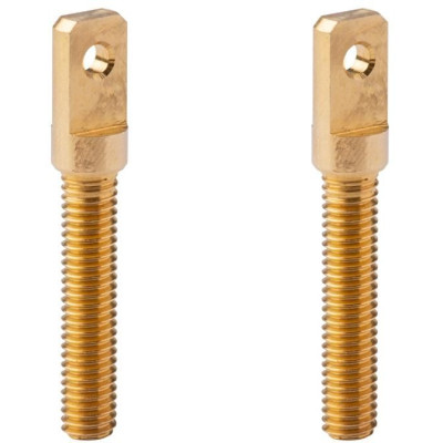 Mosazný šroub M3 s okem, 10 ks.
