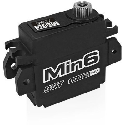 MIN6 HiVOLT CORELESS Digital servo pro 1/12 Pancar (9kg-0,062s/60°)