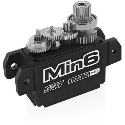 MIN6 HiVOLT CORELESS Digital servo pro 1/12 Pancar (9kg-0,062s/60°)