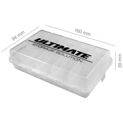 Oboustranný plastový organizér s 20 vnitřními boxy