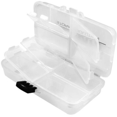 Oboustranný plastový organizér s 9 vnitřními boxy