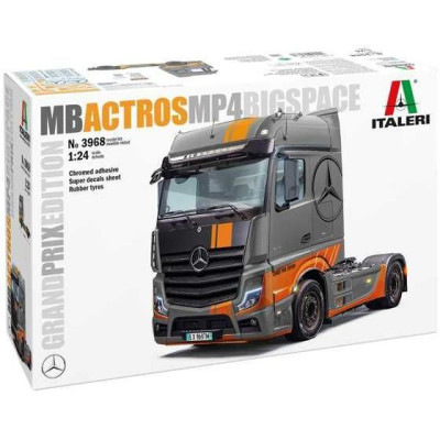 Model Kit truck 3968 - Mercedes-Benz Actros MP4 Space Grand Prix Edition (1:24)