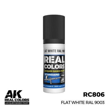 Matt fehér RAL 9003 17 ml