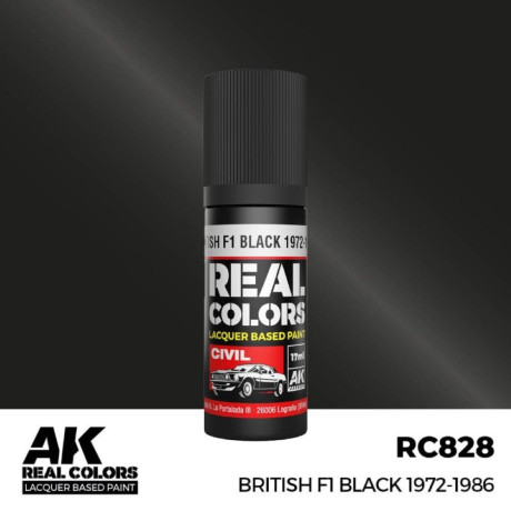 Brit F1 Fekete 1972-1986 17 ml