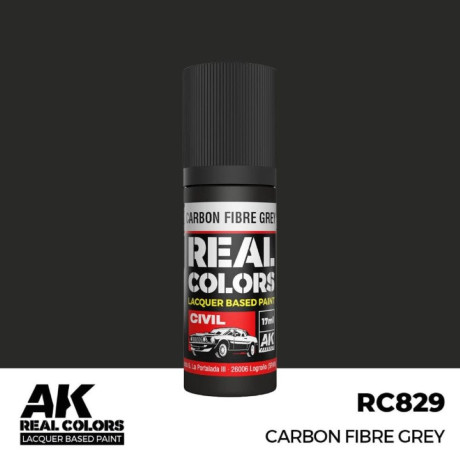 Szénszálas szürke 17 ml