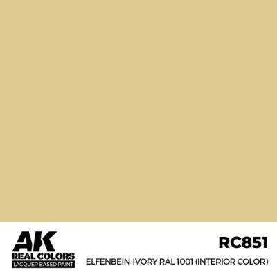 Elfenbein-Ivory RAL 1001 (beltéri szín) 17 ml