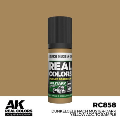Dunkelgelb Nach Muster-Dark Yellow acc. 17 ml-es mintához