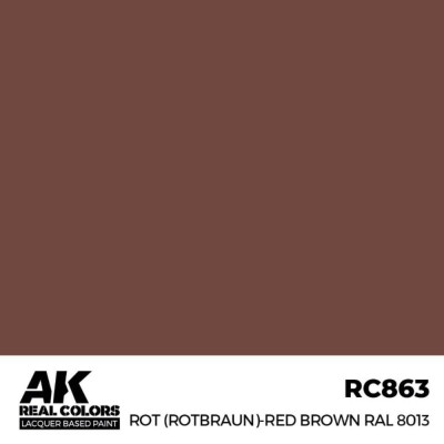 Rot (Rotbraun)-Red Brown RAL 8013 17 ml