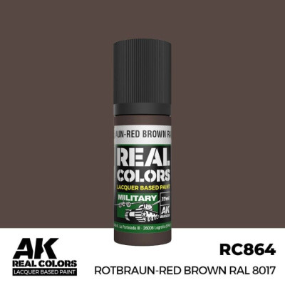 Rotbraun-Red Brown RAL 8017 17 ml