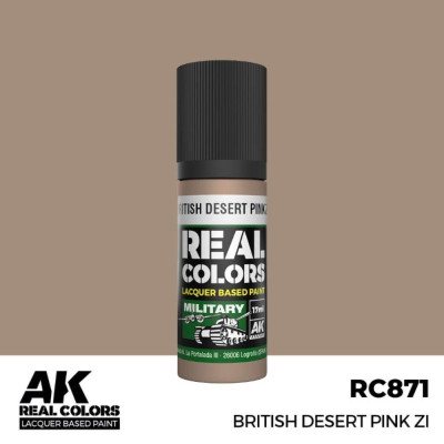 Brit sivatagi rózsaszín ZI 17 ml