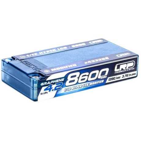 LRP 1/12 Hyper LCG Modified GRAPHENE-4.2 8600mAh Hardcase akumulátor - 3.7V - 120C/60C