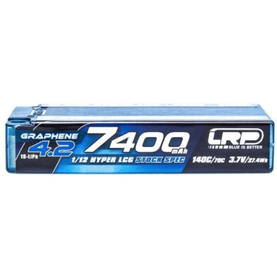 LRP 1/12 Hyper LCG StockSpec GRAPHENE-4.2 7400mAh Hardcase akumulátor - 3.7V - 140C/70C