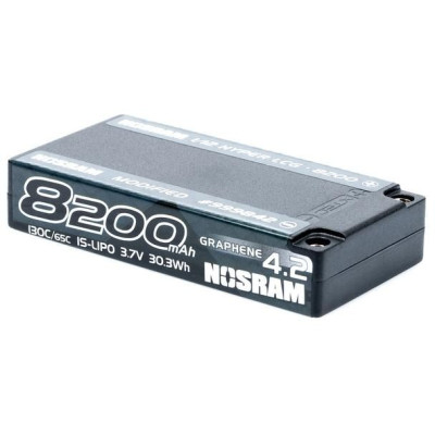 NOSRAM 1/12 Hyper LCG Modified GRAPHENE-4.2 8200mAh Hardcase akumulátor - 3.7V - 130C/65C