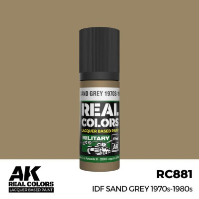 IDF homokszürke 1970-es évek-1980-as évek 17 ml