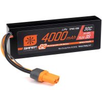 A Spektrum Smart G2 LiPol 11.1V 4000mAh 30C HC IC5 LiPo akkumulátor egy új generációs akkumulátor balanszer csatlakozó nélkül, IC5 adatkábellel. Spektrum™ intelligens töltő szükséges. Az integrált mikrochip tárolja az egyes akkumulátorok egyedi paramétereit. Méretek: 137 x 46 x 25 mm.