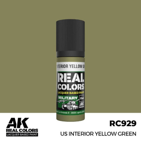 Amerikai beltéri sárgazöld 17 ml