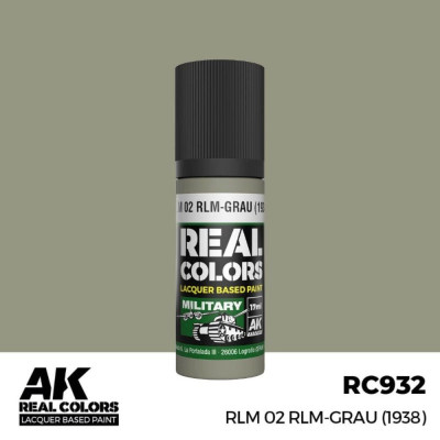 RLM 02 RLM-SZÜRKE (1938) 17 ml