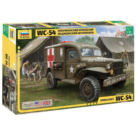 Model Kit military 3711 - Dodge WC-54 Ambulance (1:35)
