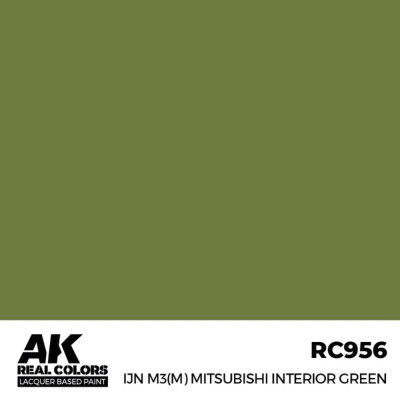 IJN M3 (M) MITSUBISHI Interior Green 17 ml
