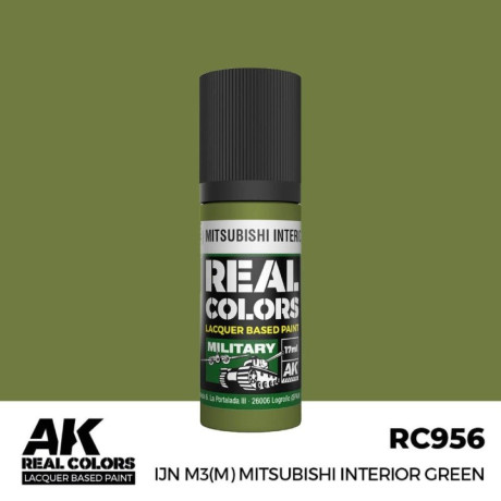 IJN M3 (M) MITSUBISHI Interior Green 17 ml