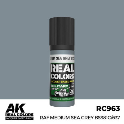 RAF Közepes Tengeri Szürke BS381C/637 17 ml