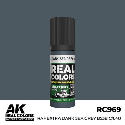 RAF Extra sötét tengerszürke BS381C/640 17 ml