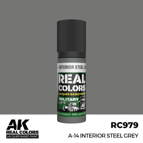 A-14 Belső acélszürke 17 ml