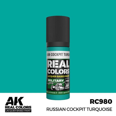 Orosz pilótafülke türkizkék 17ml