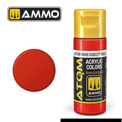 ATOM COLOR Skarlátvörös 20ml