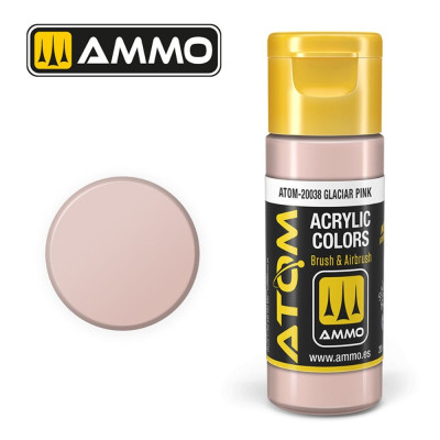 ATOM COLOR Gleccserrózsaszín 20ml