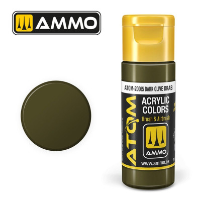 ATOM COLOR sötét olíva drapp 20ml