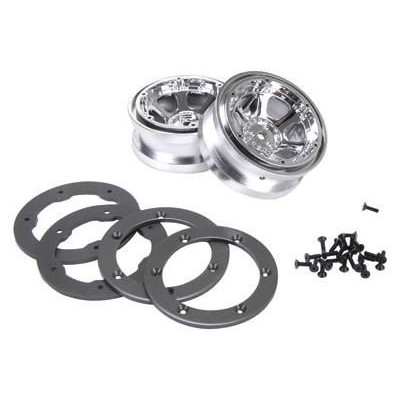 Losi disk kola 2.2" Beadlock chrom (2): CCR