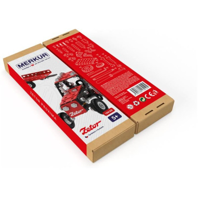 Merkur traktor Zetor s vlekem