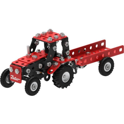 Merkur traktor Zetor s vlekem