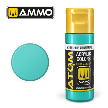 ATOM COLOR Akvamarin 20ml