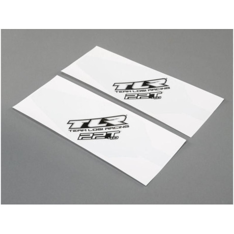 TLR ochranná samolepka šasi (2): 22T 4.0