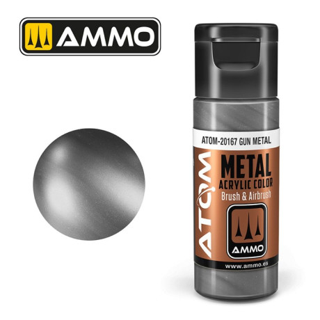ATOM METALLIC Fegyverfém 20ml